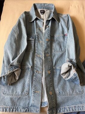 BDG Light Blue Denim Workwear Jacket
